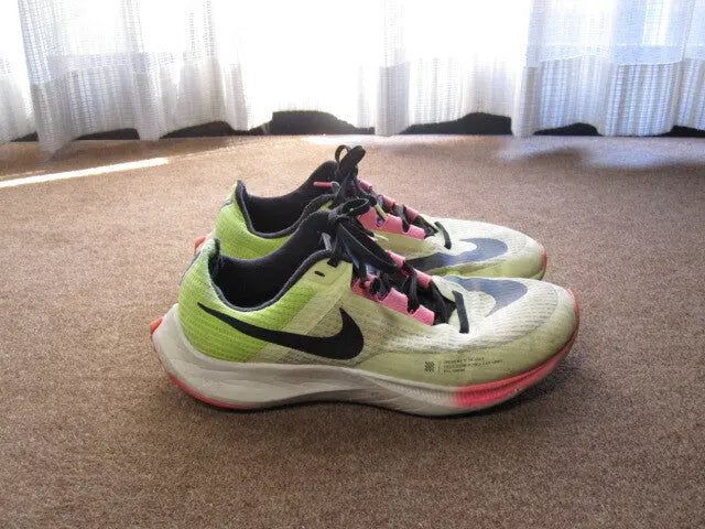 Nike Rival Fly 3 CT2405-301 Sneakers, US6.5/24.5cm Two Tone Yellow Green Black Pink Garmentsplace