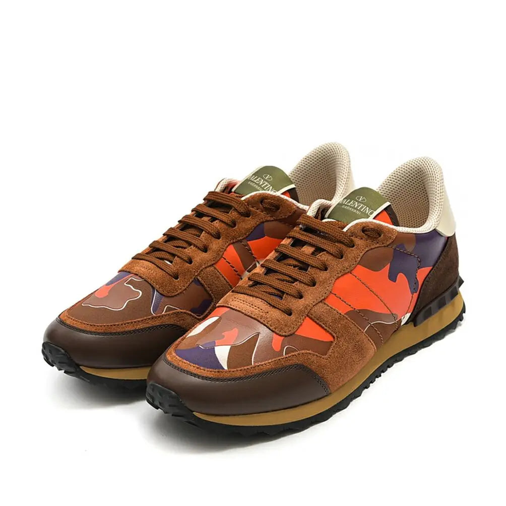 Valentino Rockrunner Red Camo Size 44 Garmentsplace