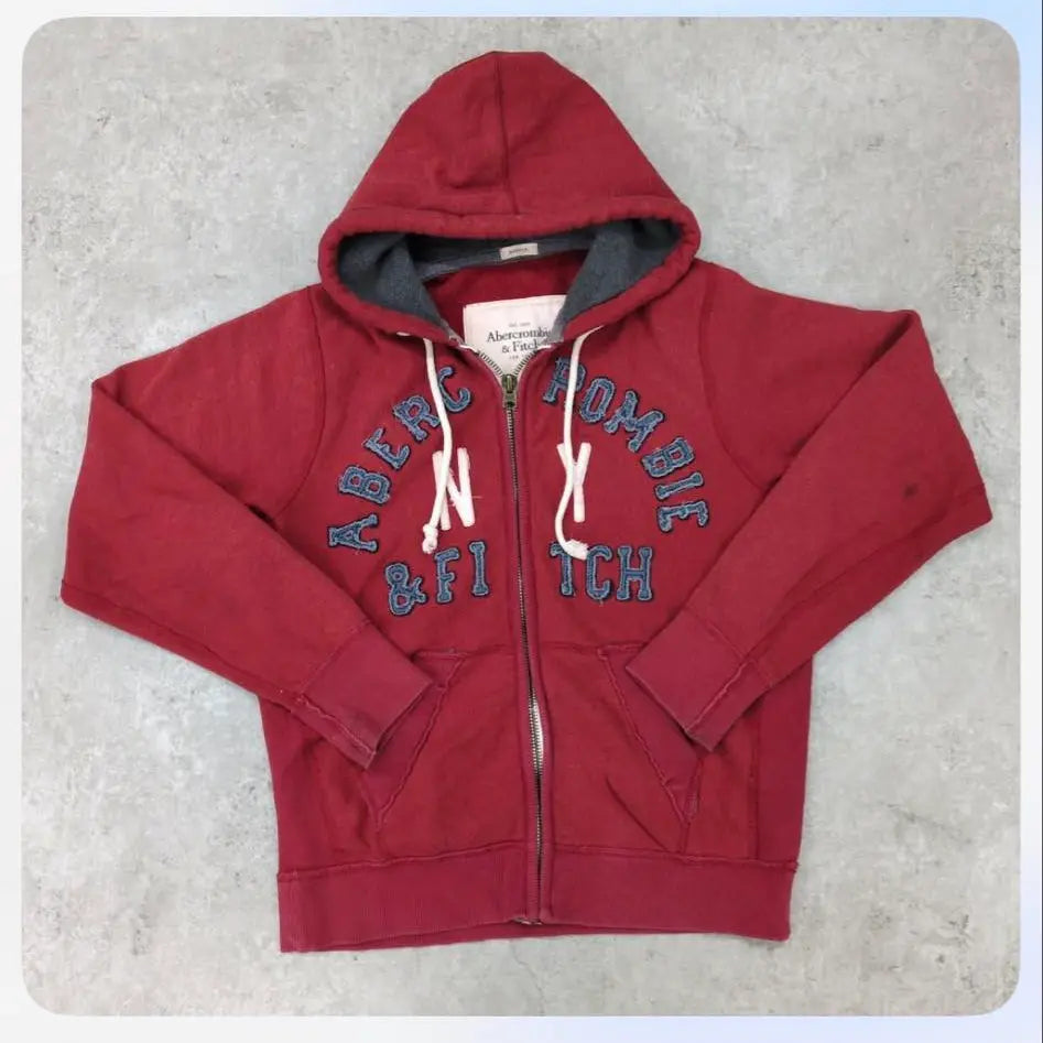 Abercrombie & Fitch Red hoodie Garmentsplace