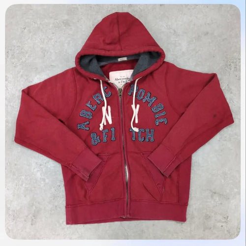 Abercrombie & Fitch Red hoodie Garmentsplace