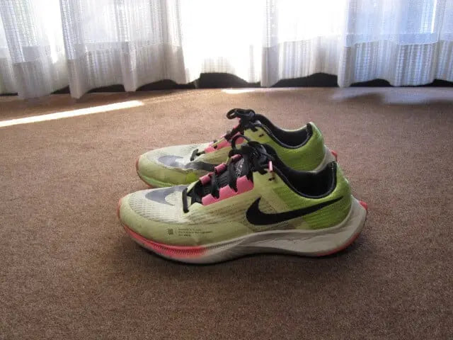 Nike Rival Fly 3 CT2405-301 Sneakers, US6.5/24.5cm Two Tone Yellow Green Black Pink Garmentsplace